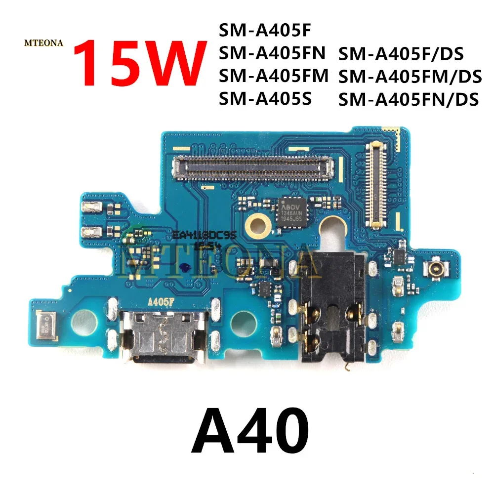 

USB Type-C Fast Charging Board For Samsung Galaxy A40 SM-A405F USB Charge Port Jack Dock Connector Flex Cable