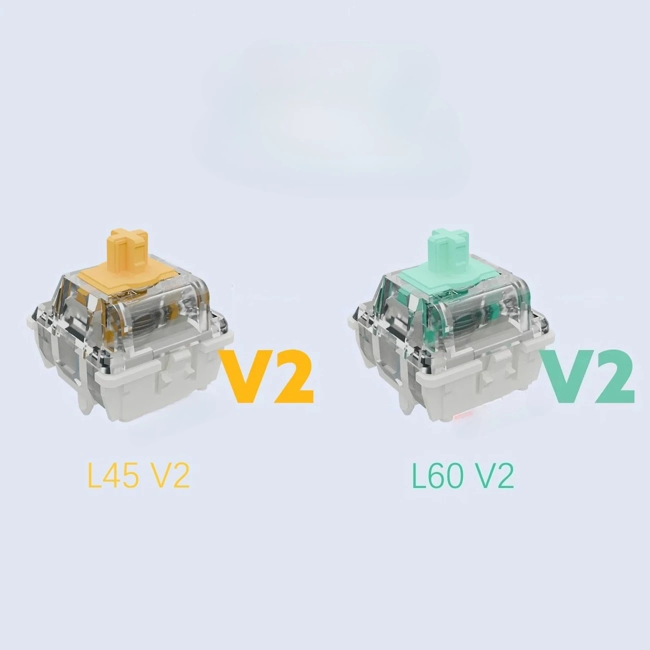

Lekker V2 Linear Magnetic Switch Hall Effect Switch L45 V2 L60 V2 for Wooting 60HE/80HE/TwoHE Magnetic Keyboard Accessories
