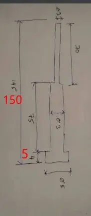 

Customization Shoulder Ejector Pin 2.0X3.0x150x80 （30pcs）