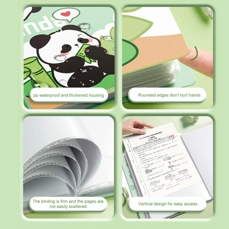 Kunststoff -Zertifikatorganisator für eine effiziente Sortierung von Dokumenten Büro oder zu Hause