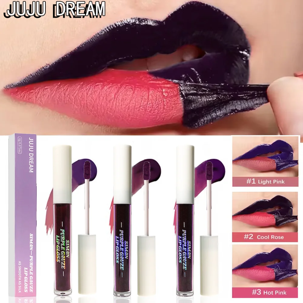 Tinte de labios despegable: lápiz labial líquido mate coreano, duradero, resistente al agua, a prueba de manchas, color fácil, unisex, múltiples tonos