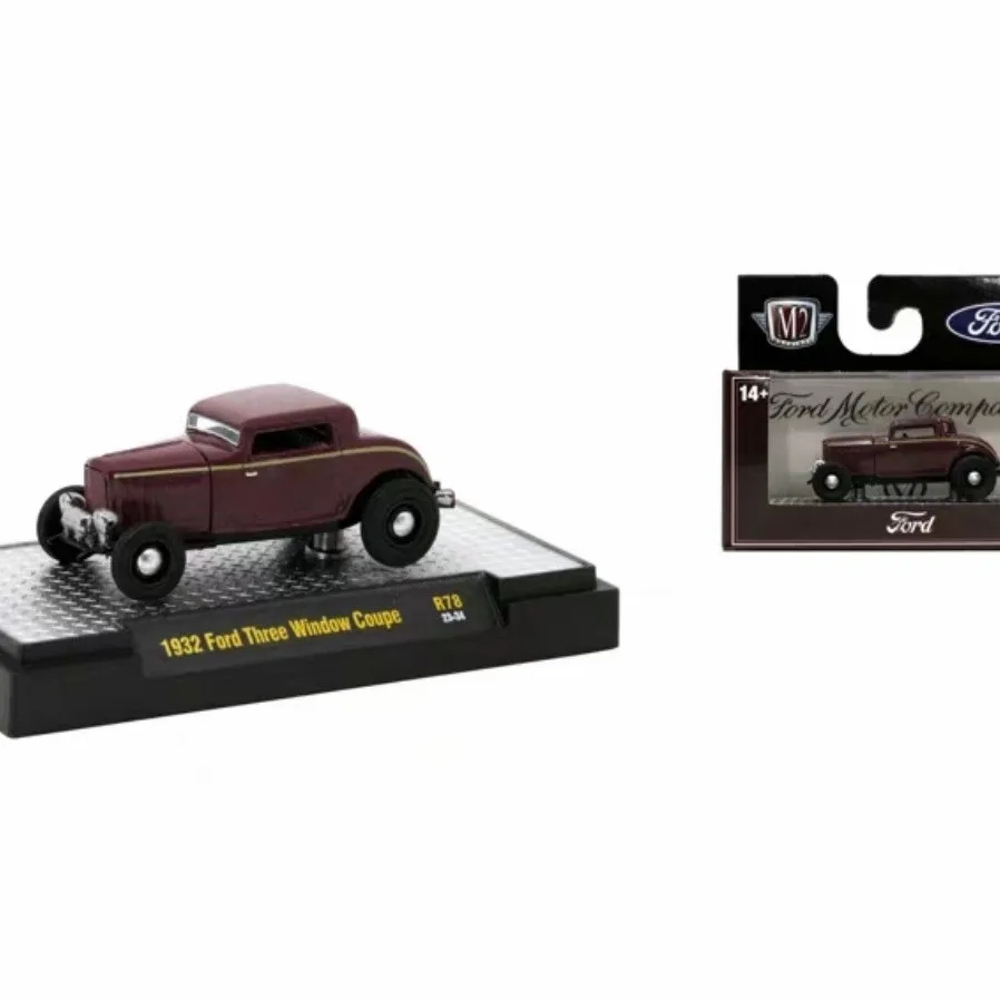 M2 1:64 1932 Ford Three Window Coupe Die-cast Model Car