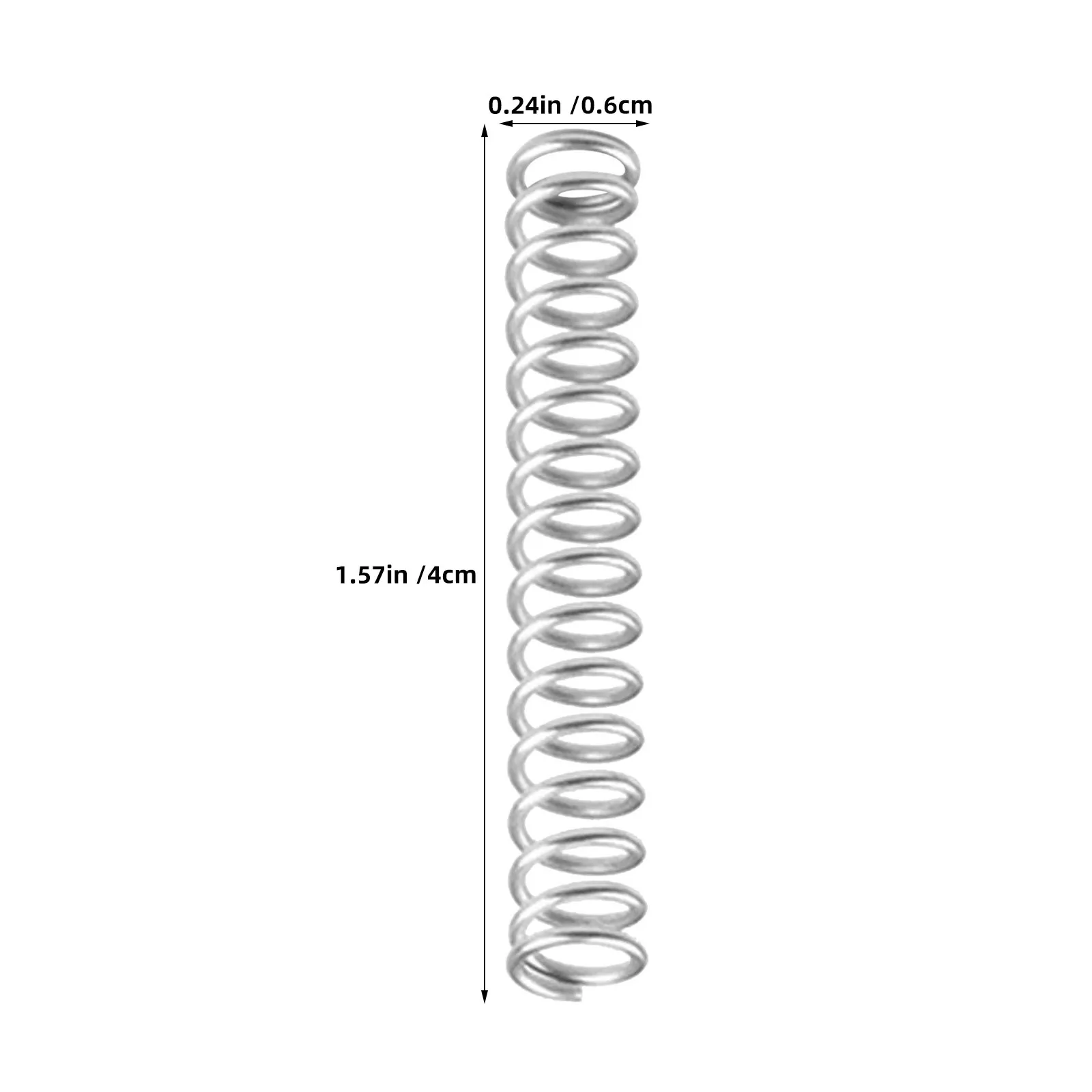 10Pcs Stainless Steel Spring Wire Replacement for Nutcracker Coil Springs Compact Portable Design for Home Use