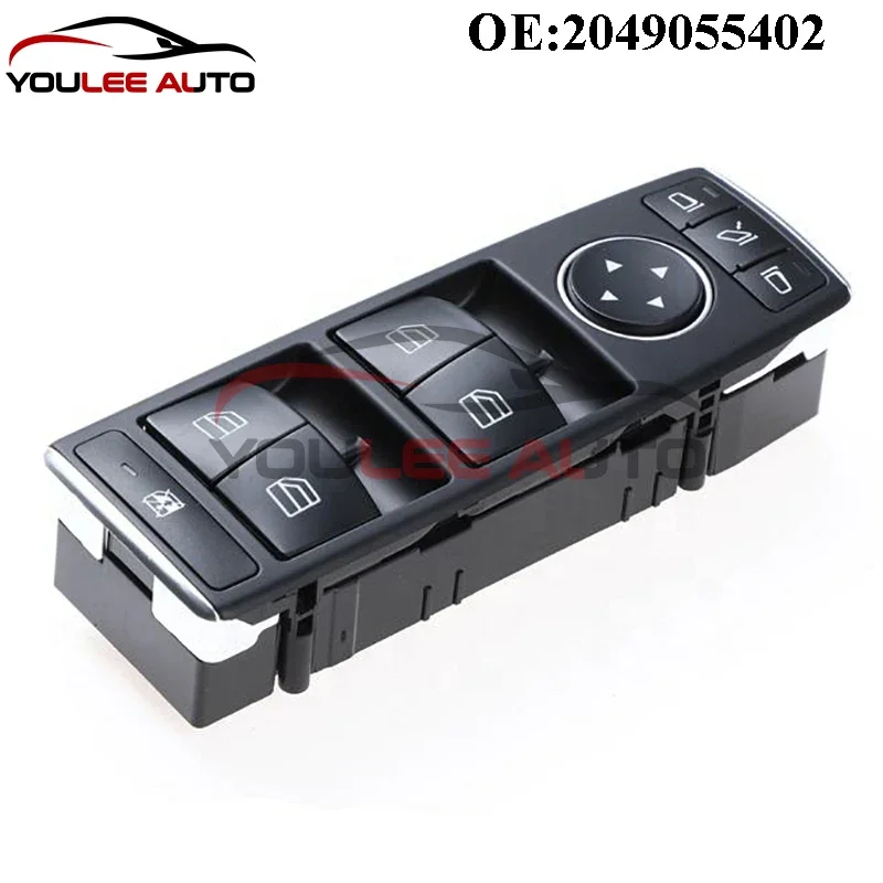 

2049055402 A2049055402 Front Left Power Window Control Switch For Mercedes-Benz W212 E-Class W204 C-Class 207 C117 G500 G550