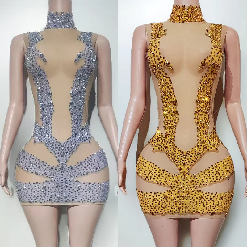 New Sexy Rhinestone…