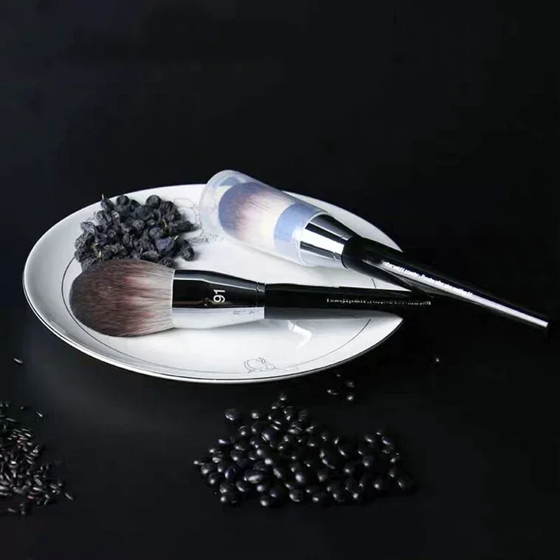 1 pz Pennello per fard professionale Pennello per cipria super morbido grande e soffice Pennello per cipria Strumenti per trucco Pennello per cipria Pennelli per trucco