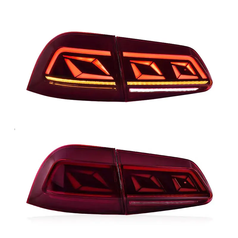 Tail Lamp for VW Touareg LED Tail Light 2011 2012 2013 2014 2015-2018 Touareg Rear Fog Brake Turn Signal Automotive Accessories