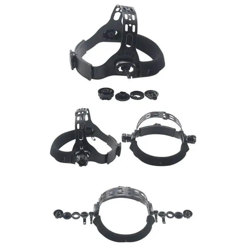 652F خوذات اللحام استبدال غطاء الرأس عقال قابل للتعديل ومريح مع حشوة إسفنجية سميكة لعمال المعادن #3