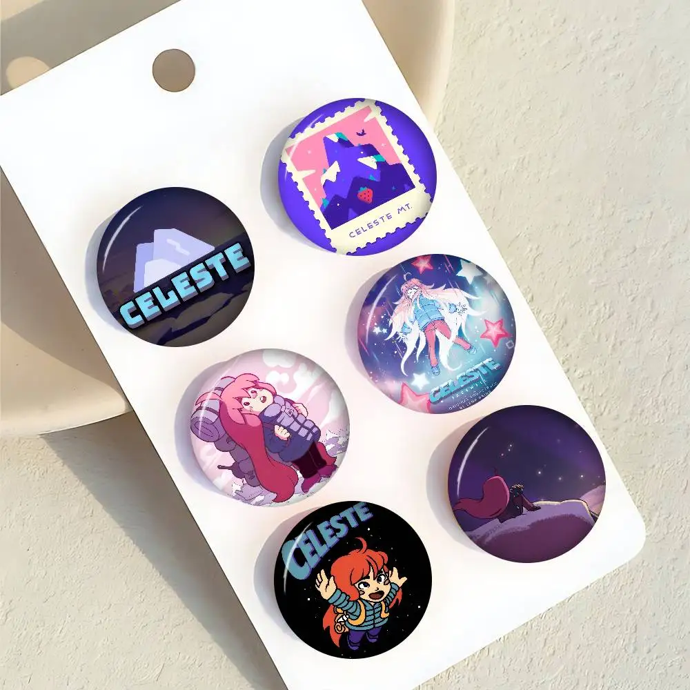 HOT c-c-Celeste Game Neu Kreative Weiche Anstecknadeln aus Weißblech mit Tiermotiven Brosche Reversnadel Rucksack-Abzeichen Accessoires Pin