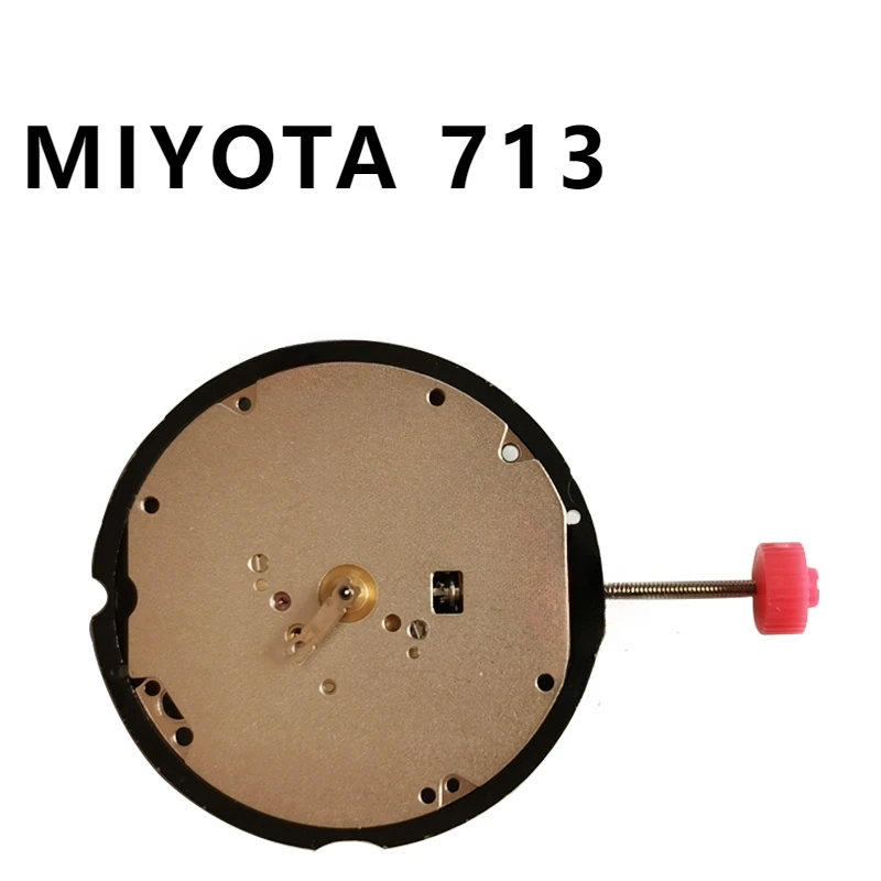 

Оригинальные новые японские часы Miyota 713, часы с 3 стрелками и кварцевым механизмом, аксессуары