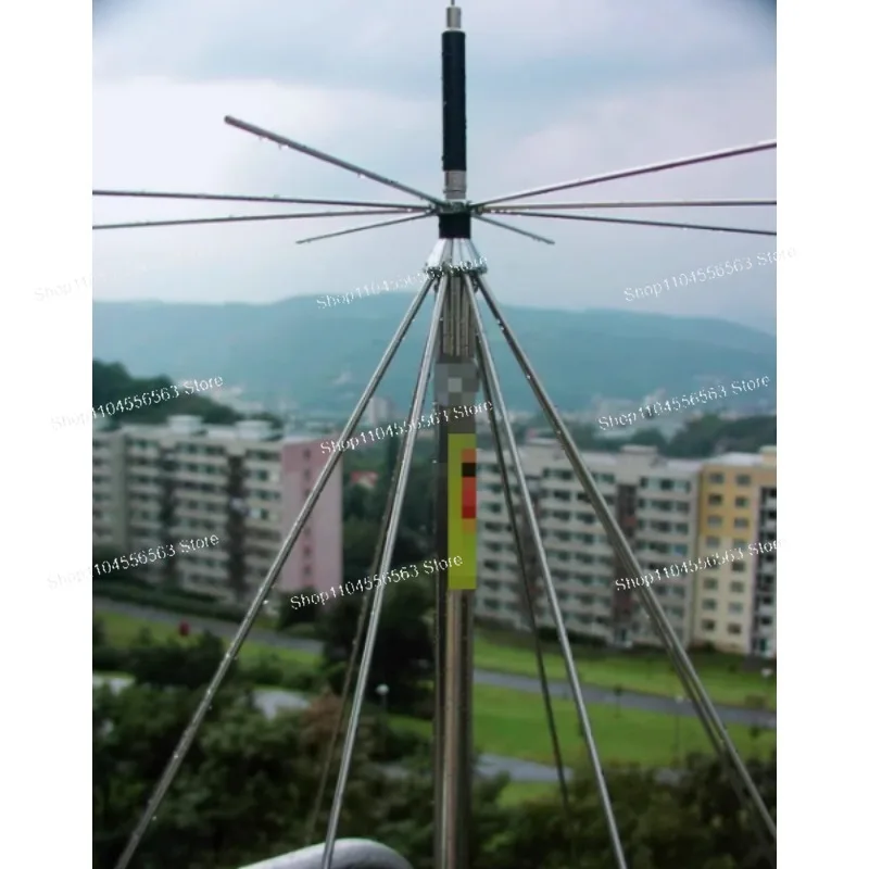 SD-1300 Discone Broadband Receiving Antenna 25-1300MHz,Wideband Scanner for Aviation SDR, Omni-Directional Antenna for Ham Radio