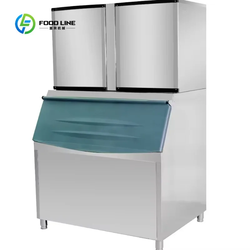 Customized Best Selling Commercial 1000kg Per Day Energy Saving Crystal Ice Machine Ice Cube Maker Machine