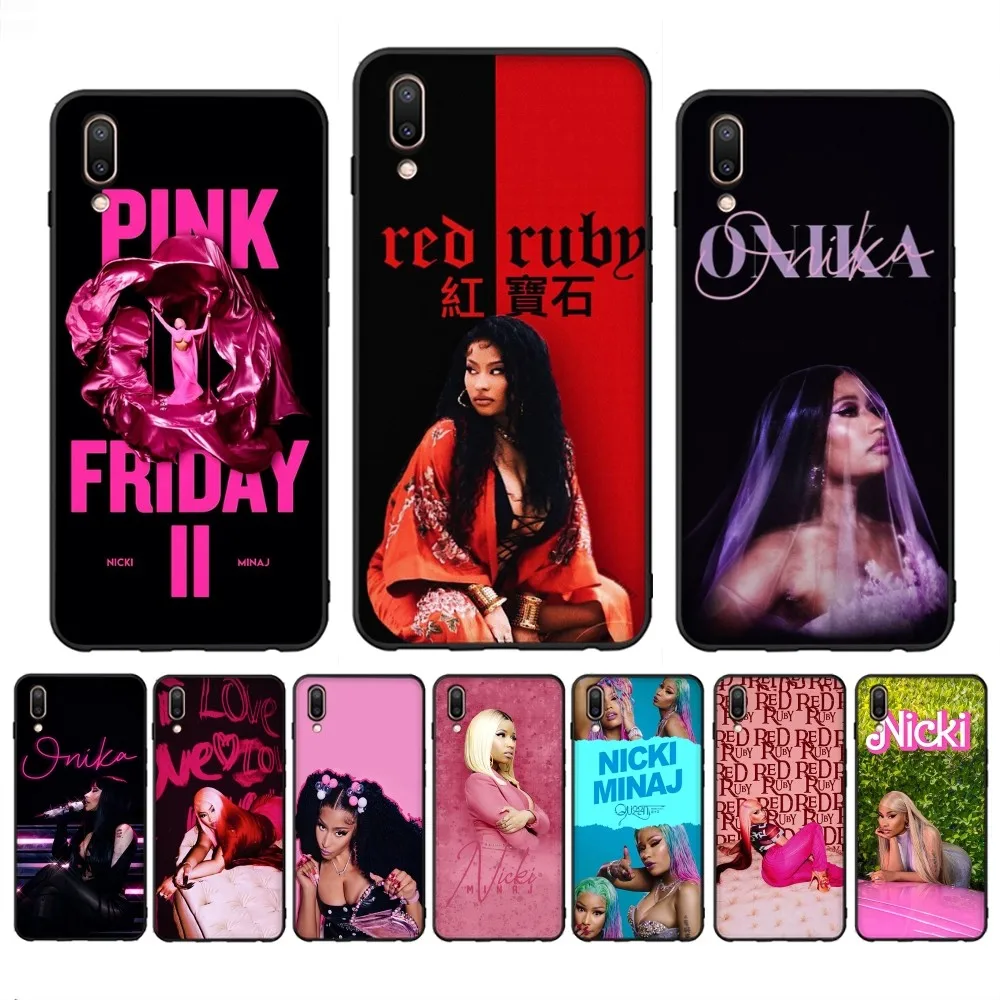 N-Nicki M-Minaj Rapper Pink Friday 2 Phone Case For Redmi Note 4 X 5 A 6 7 8 T 9 9S 10 11 11S 11Epro Poco M3 Pro