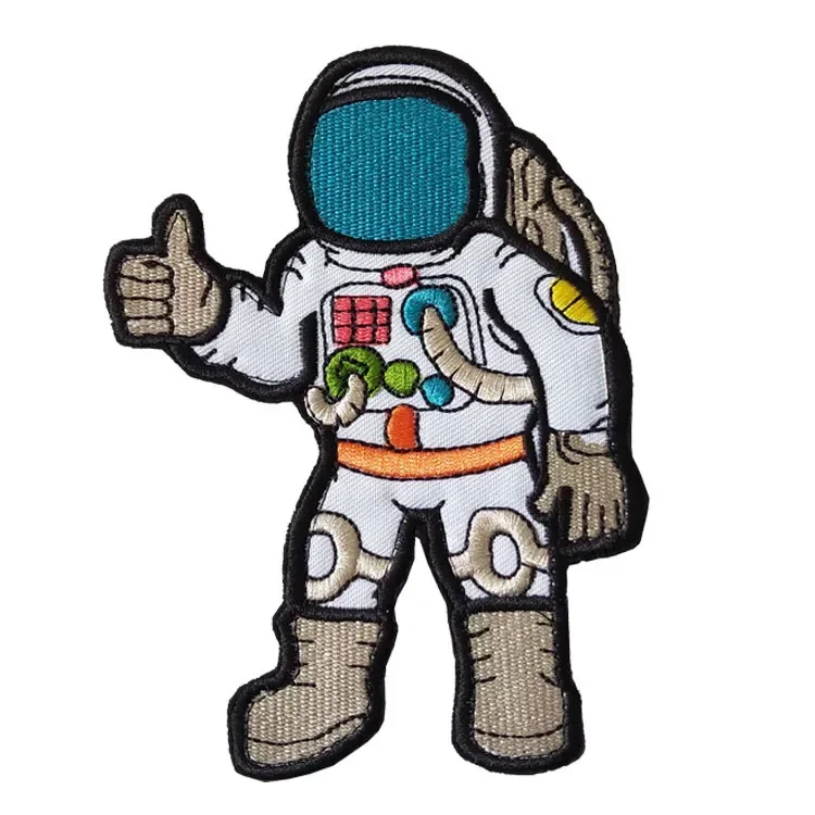 astronaut Embroidery Patch high quality aerospace Lovers Logo Armband Badge Applique For Jacket Jeans bag Hat Backpack Clothes