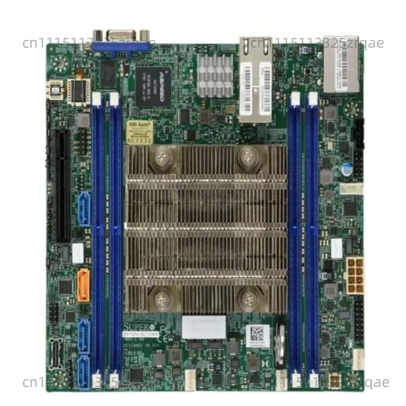 X11SDV-4C-TLN2F, D-2123IT quad-core NAS server motherboard, dual 10 Gigabit ports