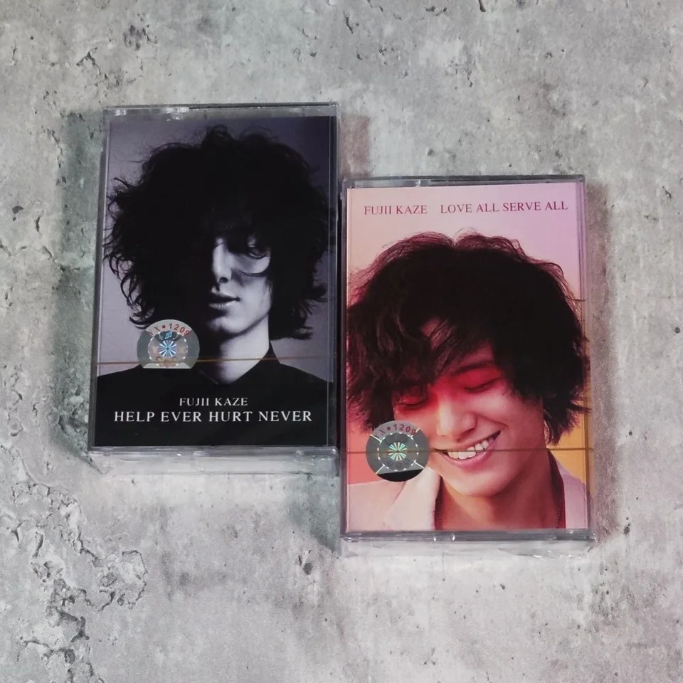 New R&B Fujii Kaze Music Tape HELP EVER HURT NEVER Album 2pcs