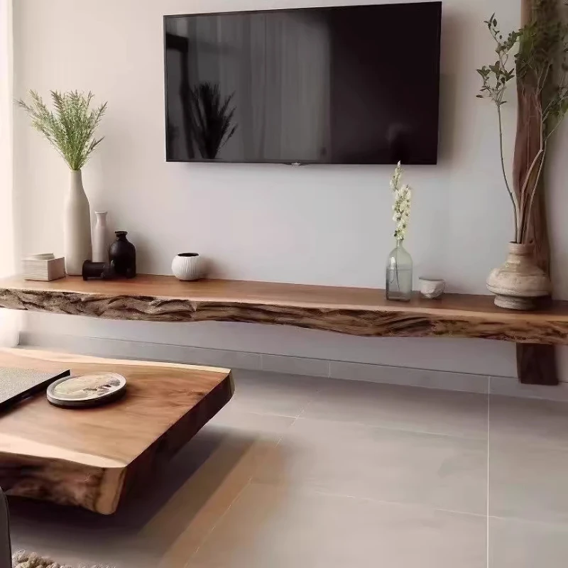 Wooden Modern Tv Stands Living Room Wall For Suspended Tv Stands Bedroom Minimalist Mounted Mobili Per La Casa Home Furniture