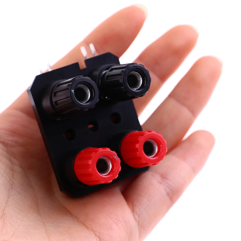 1pc 2 4 6 Positions Bend Pin External Audio Jack Speaker Amplifier Banana Plug 4mm Socket Connector Screw Post Terminal Block