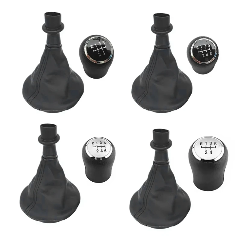 Car Gear Shift Knob Gear Lever Stick Gaiter Boot Cover For Transport T5 T5.1 T6 2005-2015