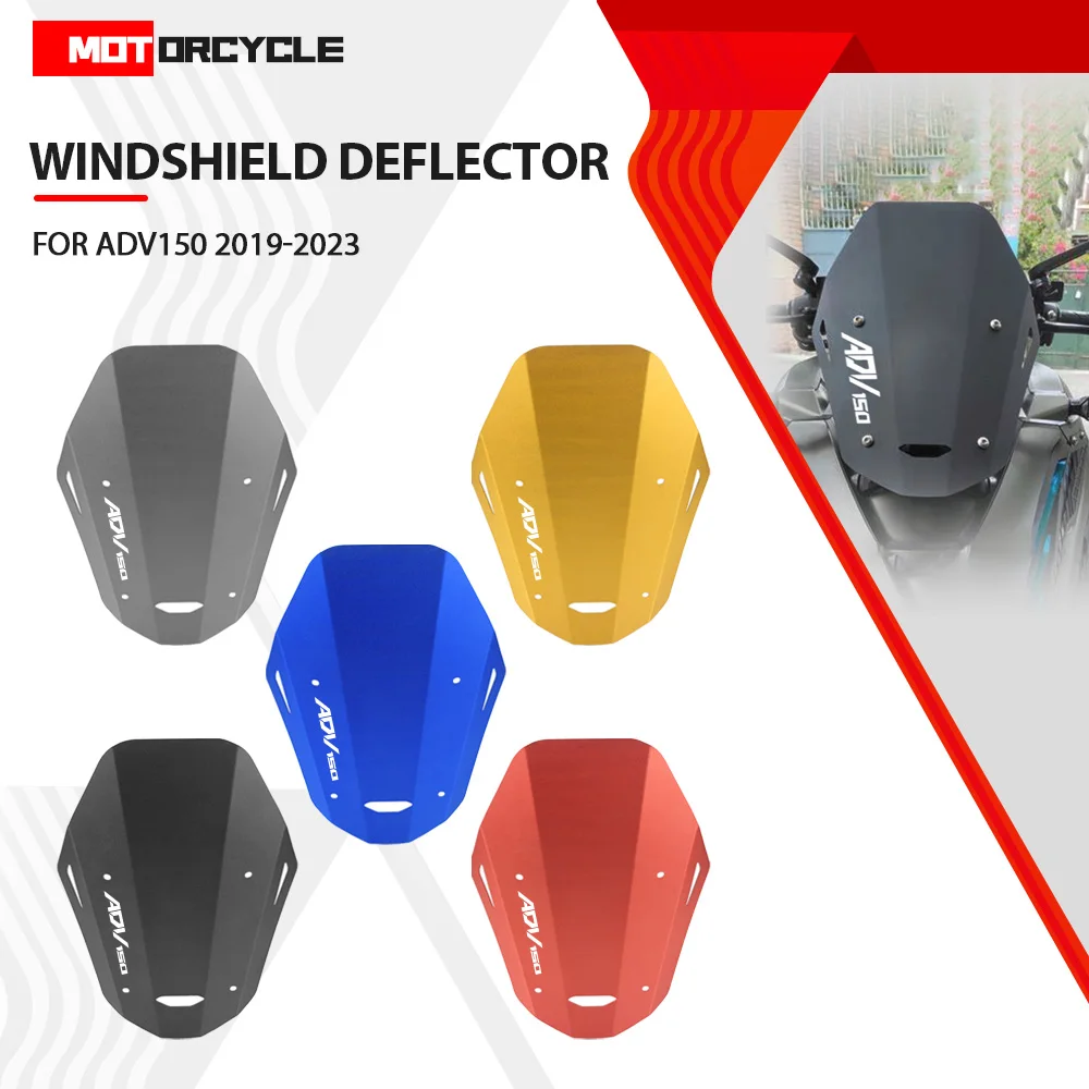 

Airflow Wind Deflector Fit For HONDA ADV150 ADV 150 ADV-150 2019 2020 2021 2022 2023 Motorcycle Accessories Front Windshield