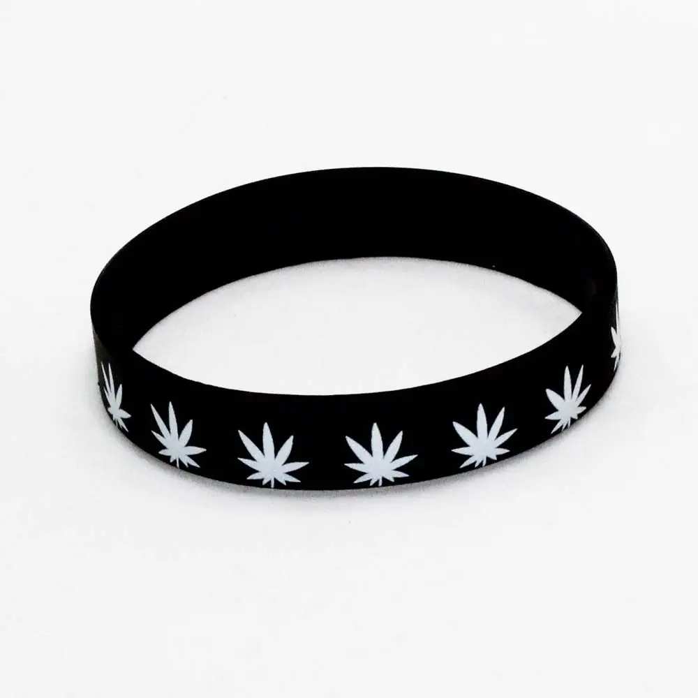 Women Girl Minimalism Creative Maple Leaves Sports Wristband Silicone Bangle Wristband Maple Leaf Bracelet Silicone Bracelet