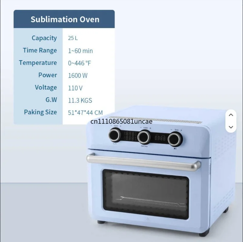 25 L Oven Starter Benginers Kit Bundle with 3D Vacuum Accessories