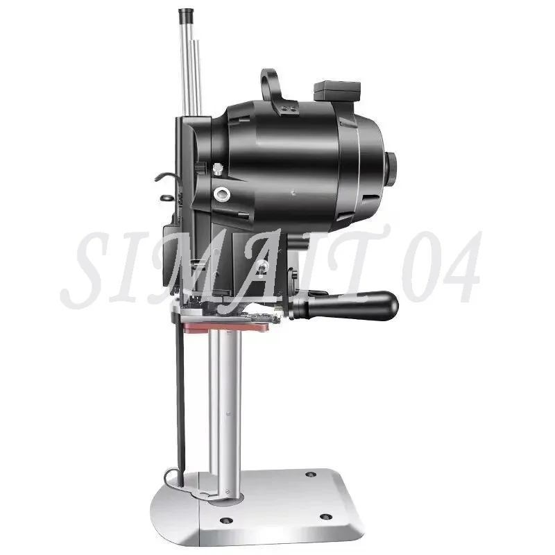 1100W Vertical Straight Knife Electric Cloth Cutting Machine Clothing Leather Paper Electric Scissors 220V Cloth Cutting Machine