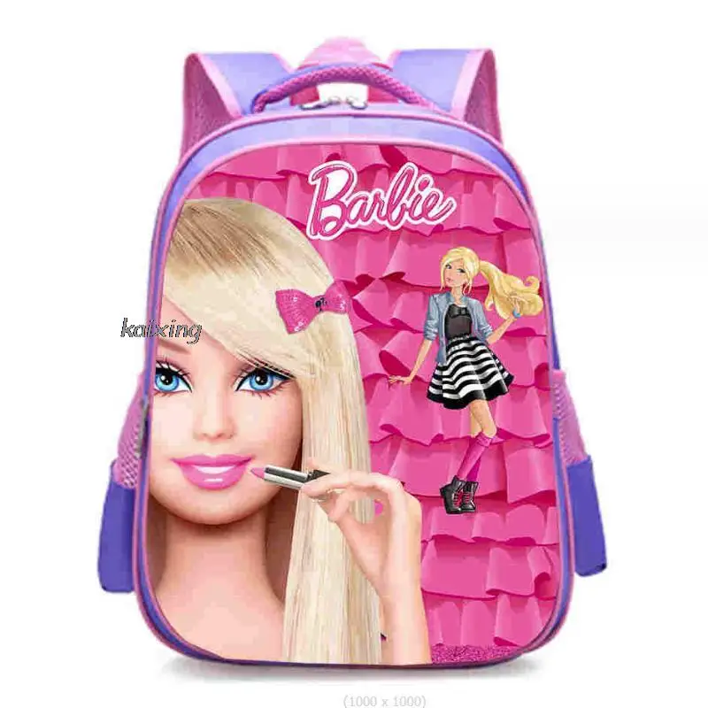 Fashion 14 inch Backpack Barbie the movie School Backpack for Girls Boys Book Bag Shoulder Backpacks Mochila Infantil