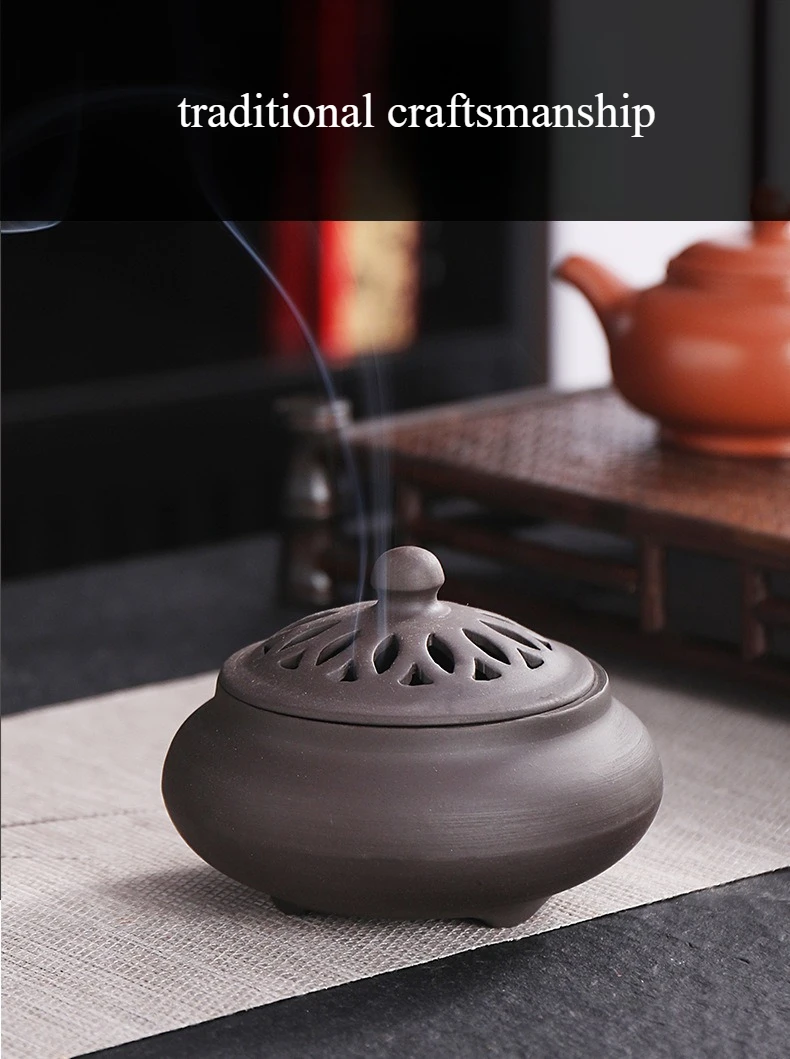 Ceramic Incense Burner For Aromatherapy Home Decor_voghion.com