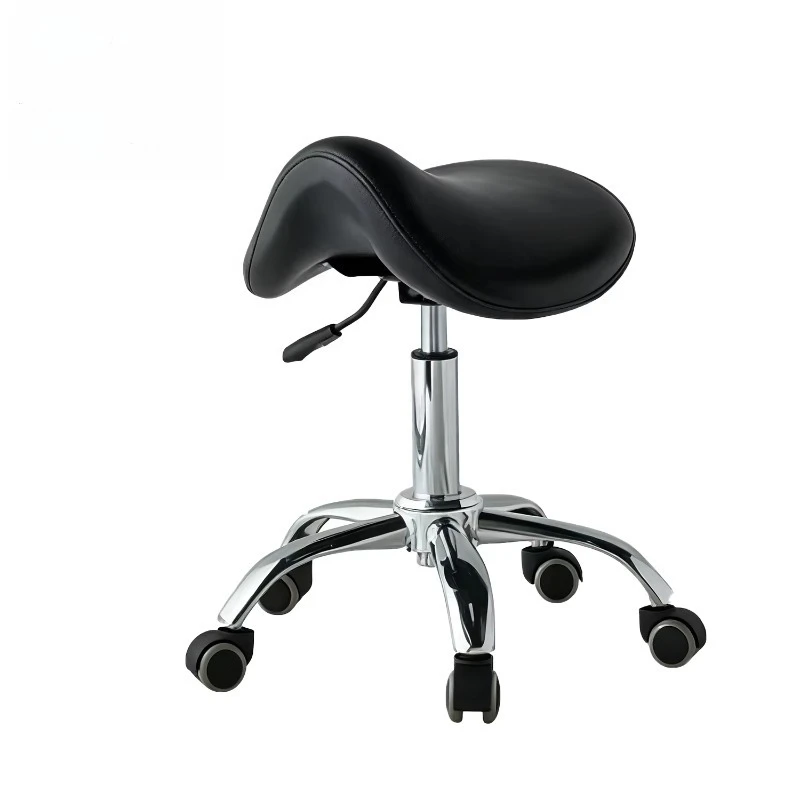 

Beauty Salon Stool Technician Chair Ergonomic Swivel Hairdresser Saddle Chair