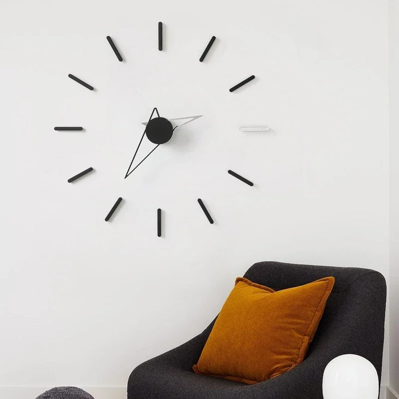 

Minimalist Nordic Wall Clocks Restaurant Luxury Digital Art Mural Wall Watch Aesthetic Silent Relogio De Parede Room Decorations