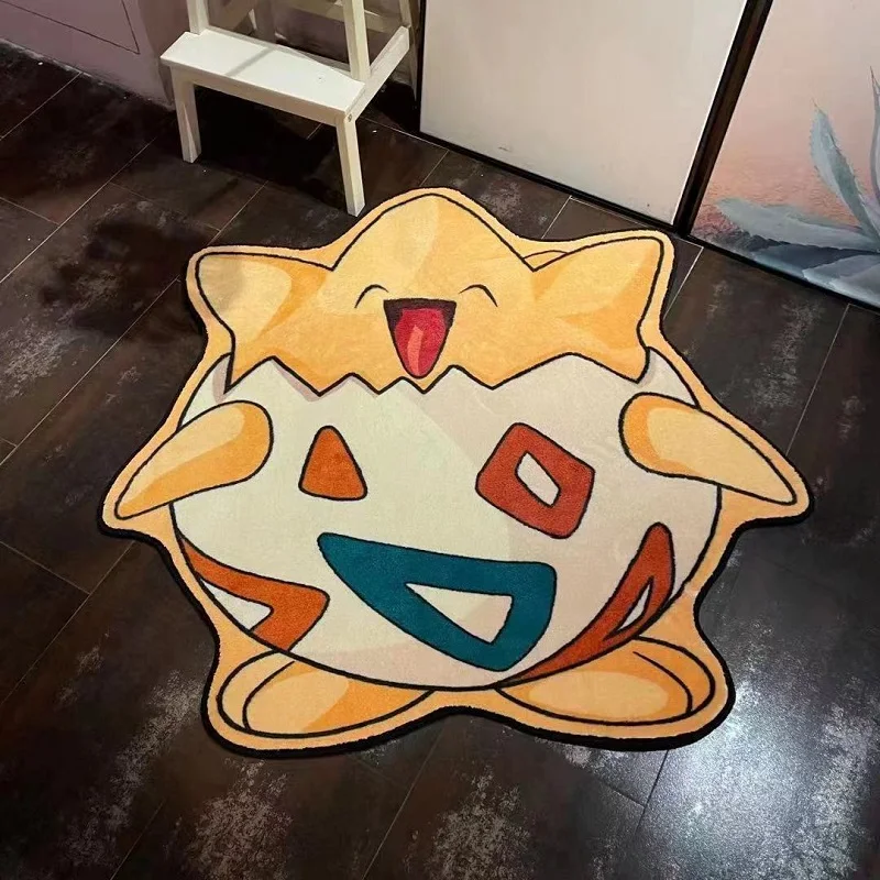 TAKARA TOMY 80 cm Pokemon Pikachu Snorlax Faux Kaschmir Matte Badematte Rutschfeste Cartoon Gengar Kissen Saugfähige Teppiche Wohnzimmer Badezimmer 4