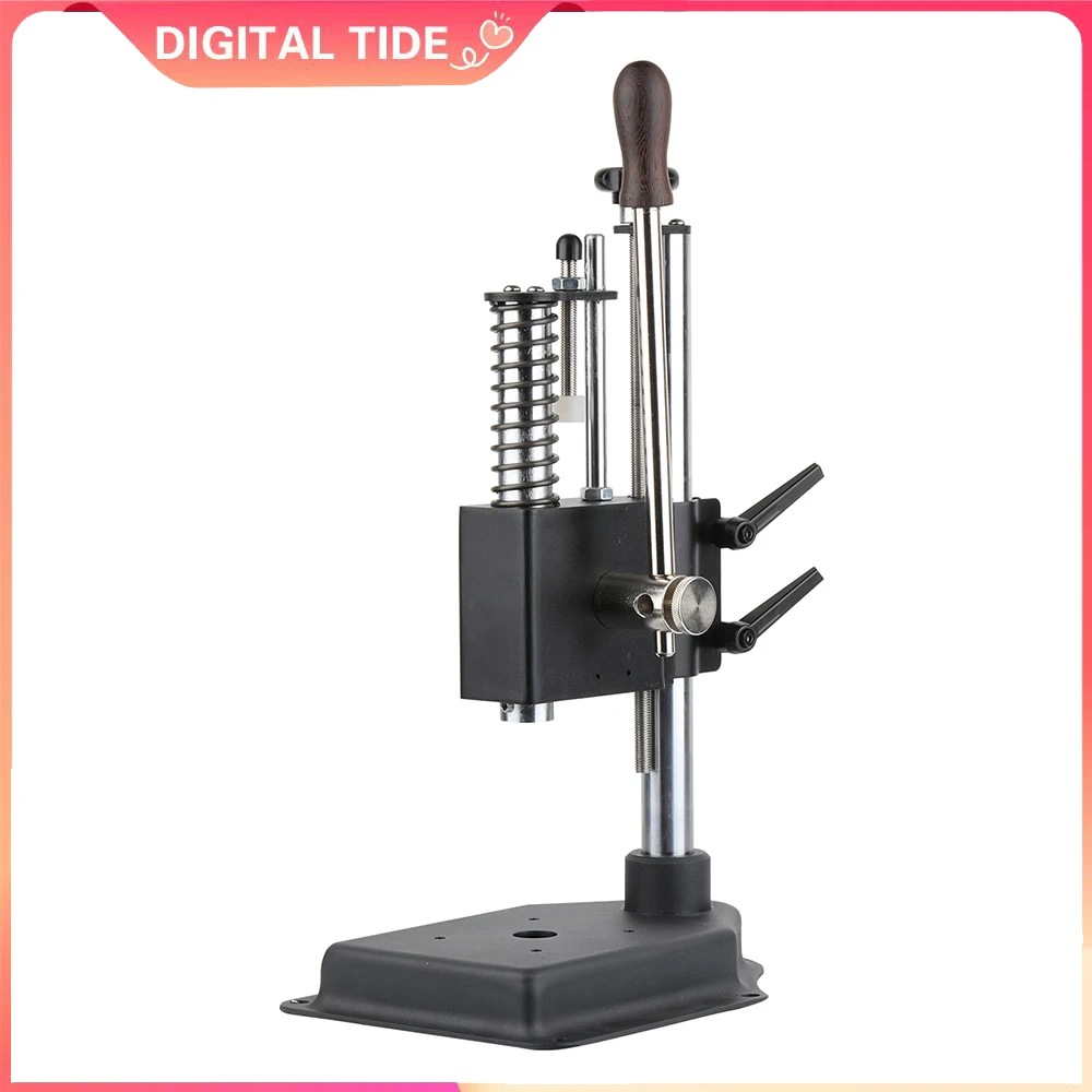 Heavy-Duty Stamping, Embossing, Punching & Die-Cutting Press Manual Leather Press Machine  with Adjustable Throat 250KG Force