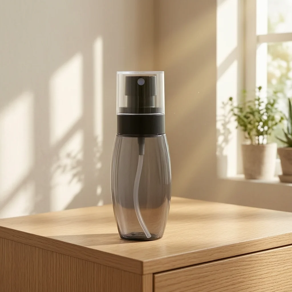 Spray Bottle Durable PETG Portable Fine Mist Cosmetic Container for Hair Care and Toner