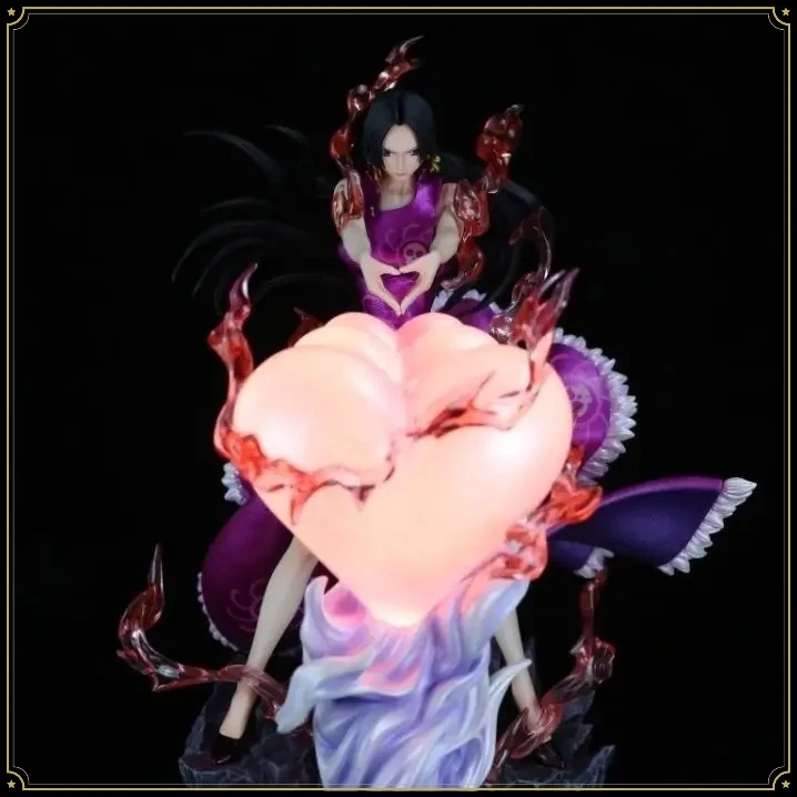 

2026 New 27cm Heart Gesture Boa Hancock Anime Figures Pvc Statue Desktop Ornament Collection Model Toys Gifts For Fans