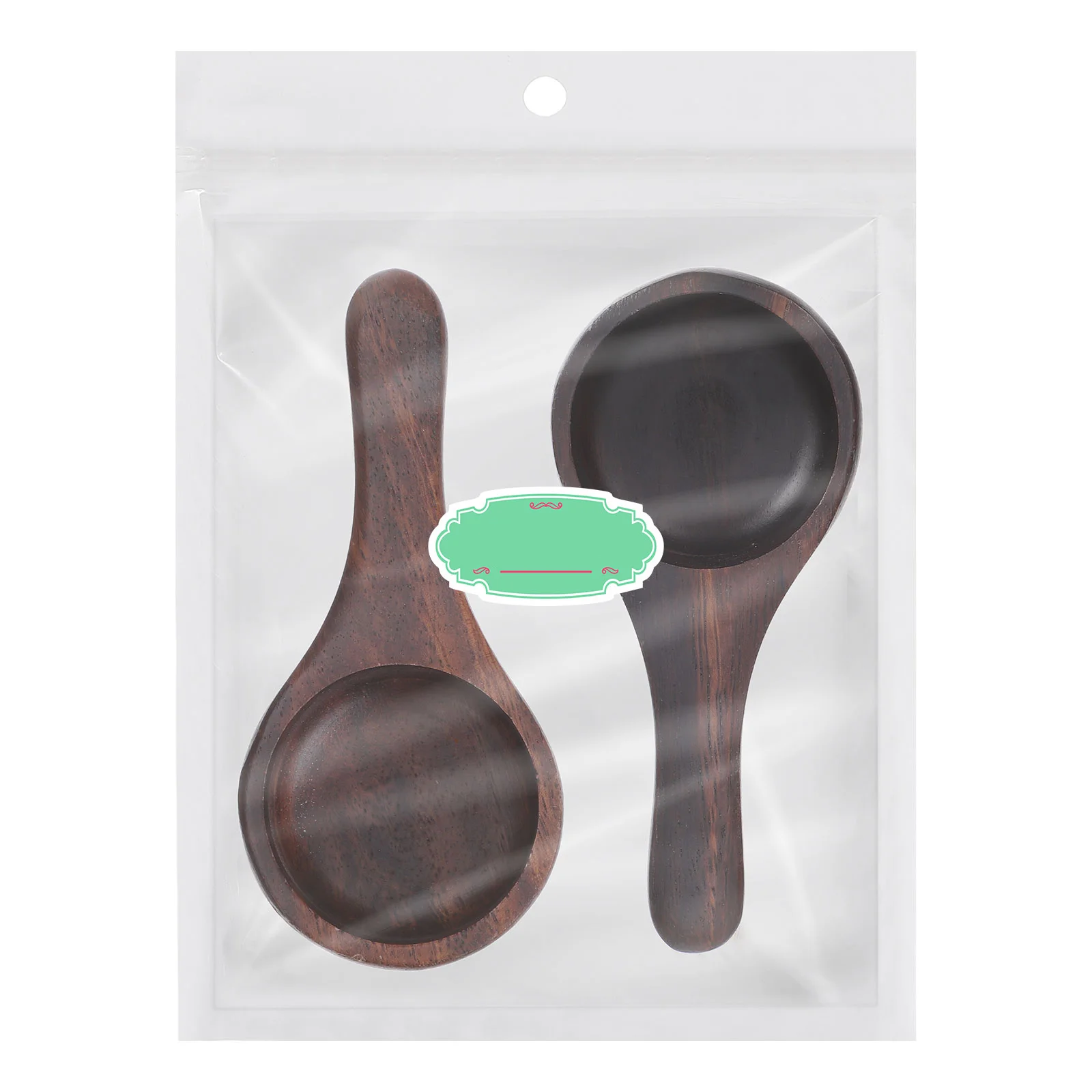 

2Pcs Wooden Coffee Scoop 18Inch Milk Powder Measuring Spoon for Dry Ingredients Baking Cooking Utensils Set Coffee Scoop