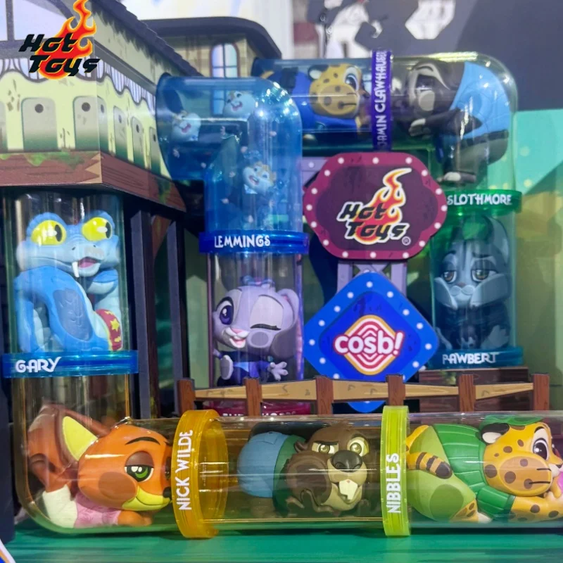 

Оригинальные популярные игрушки Zootopia 2, коллекция Cosbi, украшение, фигурка, аниме, модель, орнамент, игрушки, подарки для фанатов