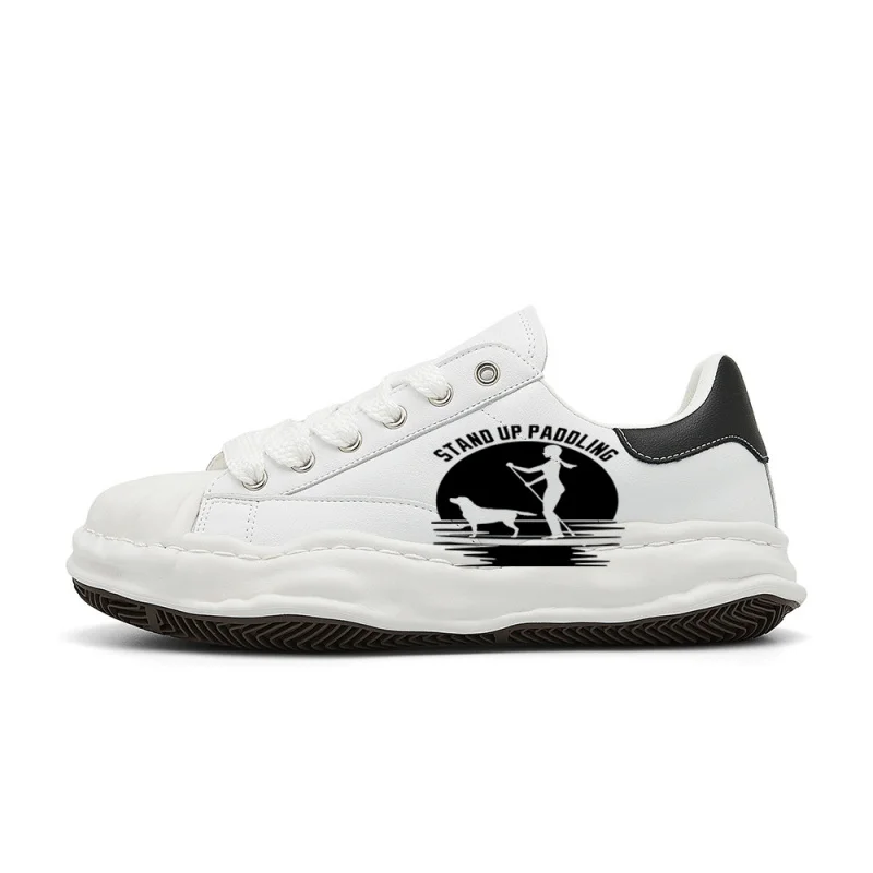 

Womens Stand Up Paddle BoardVintage Fashion Street Sneakers，The design is retro, stylish, comfortable, and versatile，Suitable fo