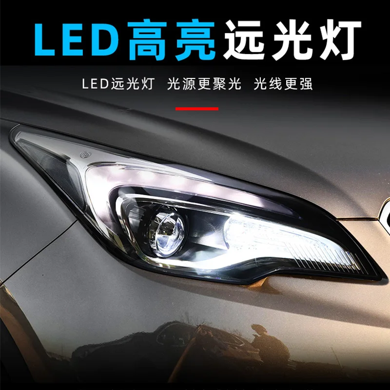 

Car Lights fit for Buick Envision Headlights 2014 - 2019 Head Lamp LED Headlight Assembly Signal Auto Accessories Lamp