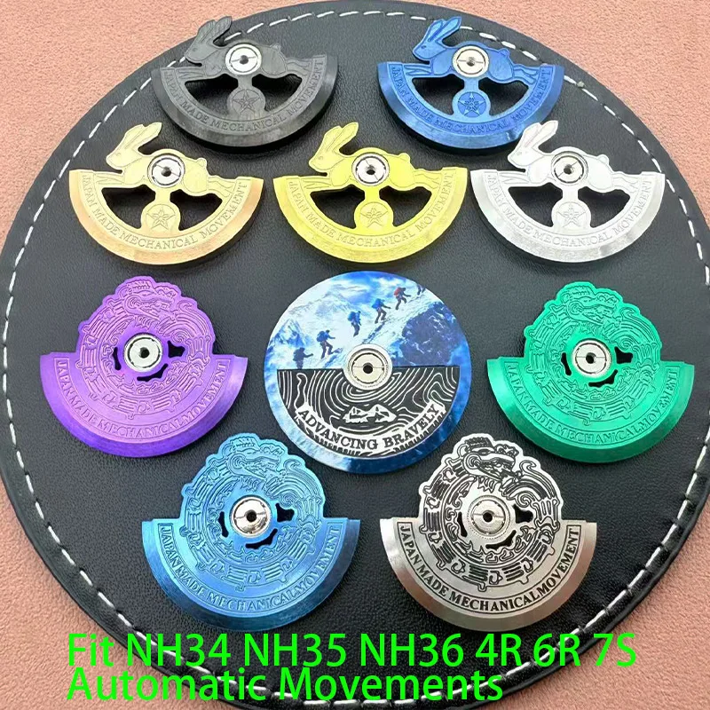 

NH35 Automatic Mechanical Watch Movement Rotor for NH34 NH35 NH36 NH38 4R35 4R36 7S26 7S36 Compatible Movement Rotor Watch Parts