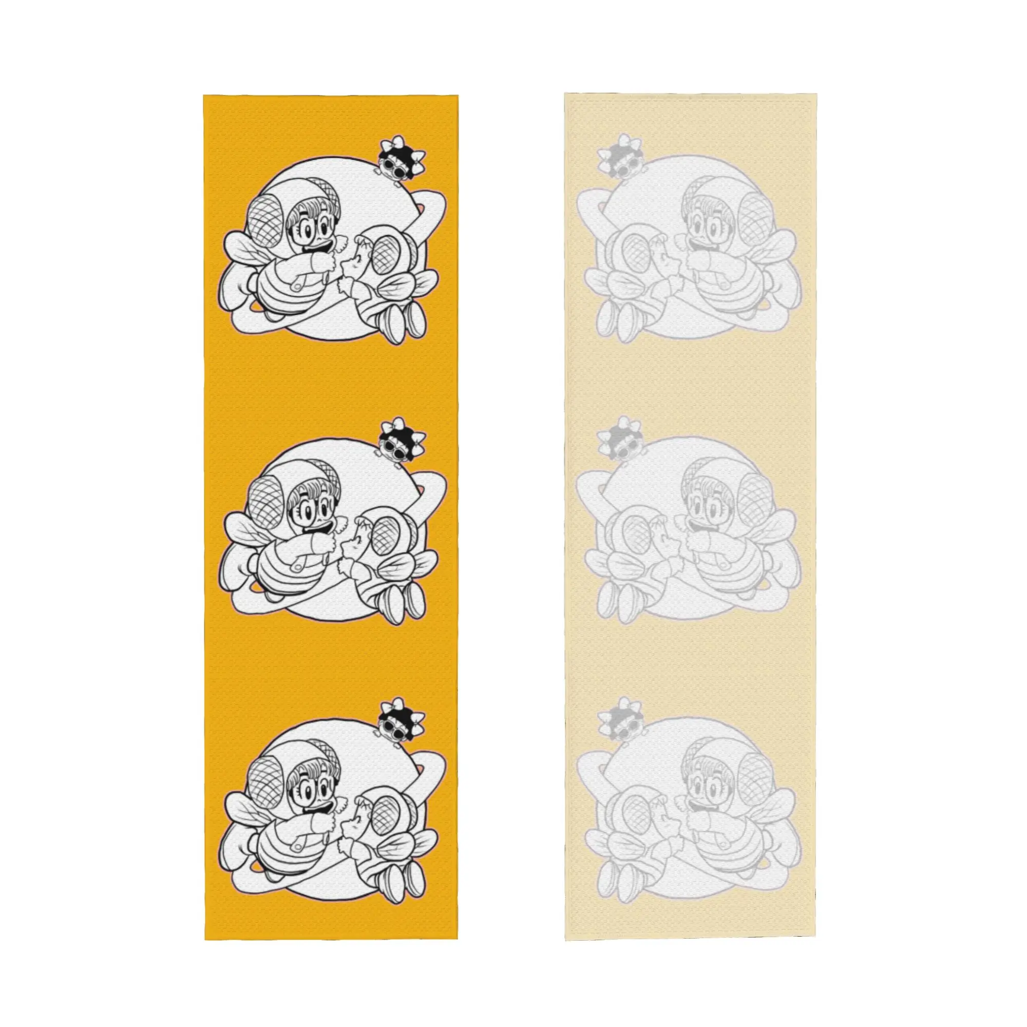 Cartoon Comics Arale Dr Slump Cold Exercise Towel Yoga And Fitness Running Outdoor Activities Travelling Swimming Camping Towels