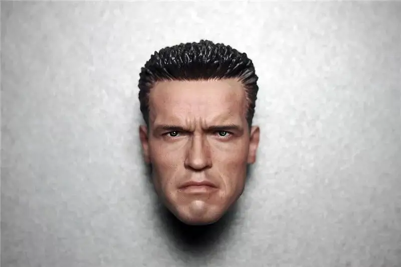 

Мужская Резьбовая скульптура горячая Распродажа 1/6 Terminator 2 T800 Schwarzenegger для 12-дюймовых экшн-фигурок