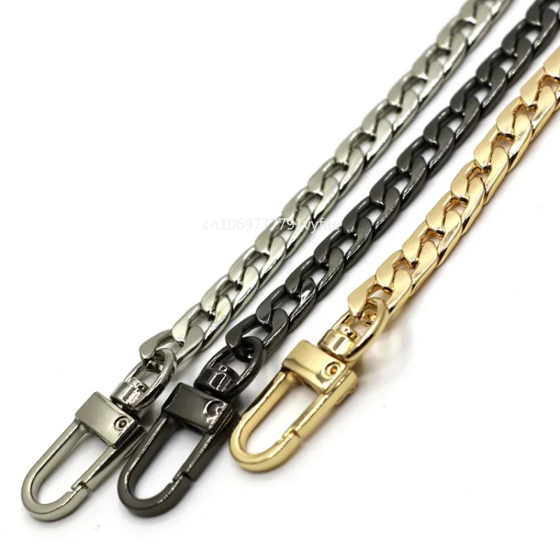 High Quality 60/100/110/120cm Double Clasp Snap Clip Handbag Purse Chain Leather Bag Strap Handle Shoulder Replace Repair DIY