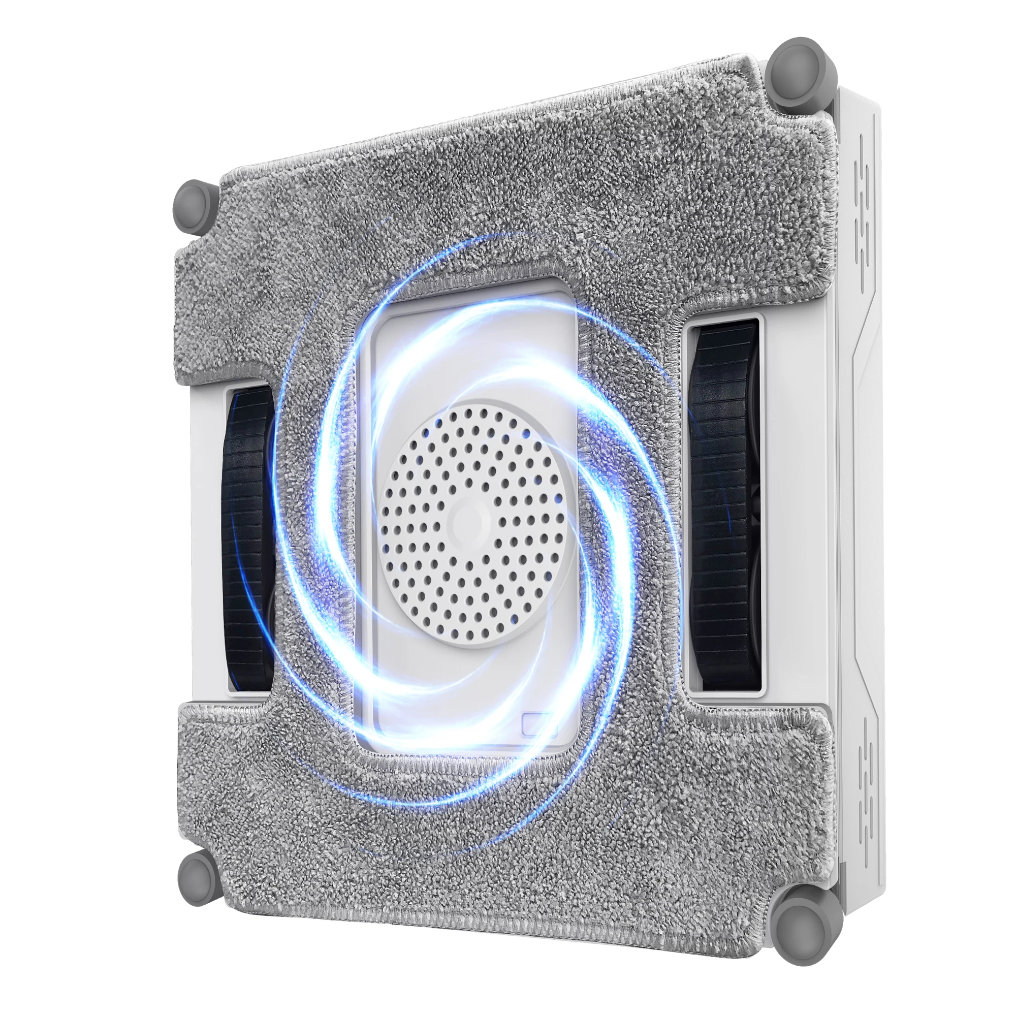 Customized High-Rise Residential Building Suitable Electric Glass Vacuum Wiper Window Cleaning Robot for Household Application