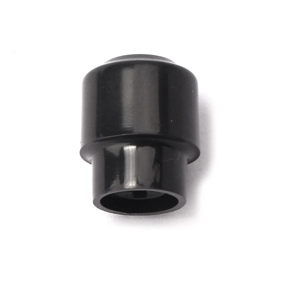 

5 Pcs Switch Cap Black Finger Toggle Tip Knob Guitar Electric Knobs Pointer Tips