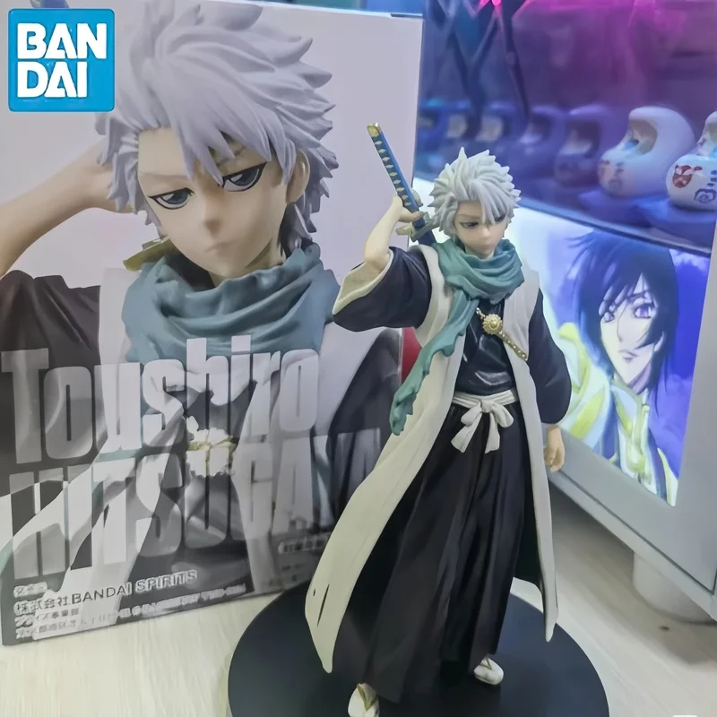 Bandai BANPRESTO SOLID AND SOULS BLEACH Zaraki Kenpachi Unohana Retsu Hitsugaya Toushirou Original Anime Action Figures Toys