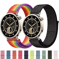 18mm Nylon Loop Strap For Xiaomi Watch S4 41mm Sport Watchbabnd Correa For Garmin Venu 4 41mm/Venu 3S 2S/Huawei GT6 5 4 41MM