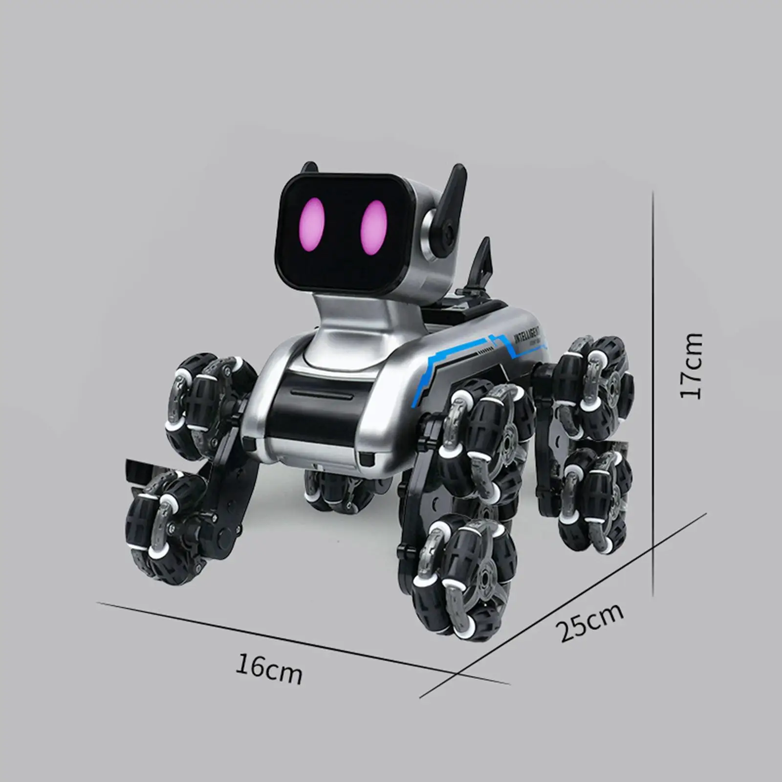 Intelligentes Roboter-Hunde-Roboter-Hundespielzeug mit Fernbedienung für Erwachsene, Teenager, Jungen und Mädchen