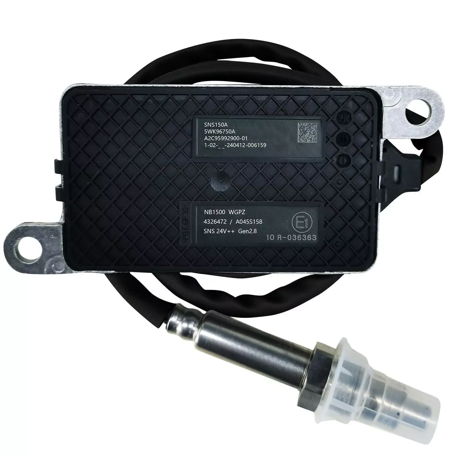 Auto Sensor 24V Nitrogen Oxide Sensor 5WK9 6750A,4326472 For Cummins Engine (1)Piece/Lot