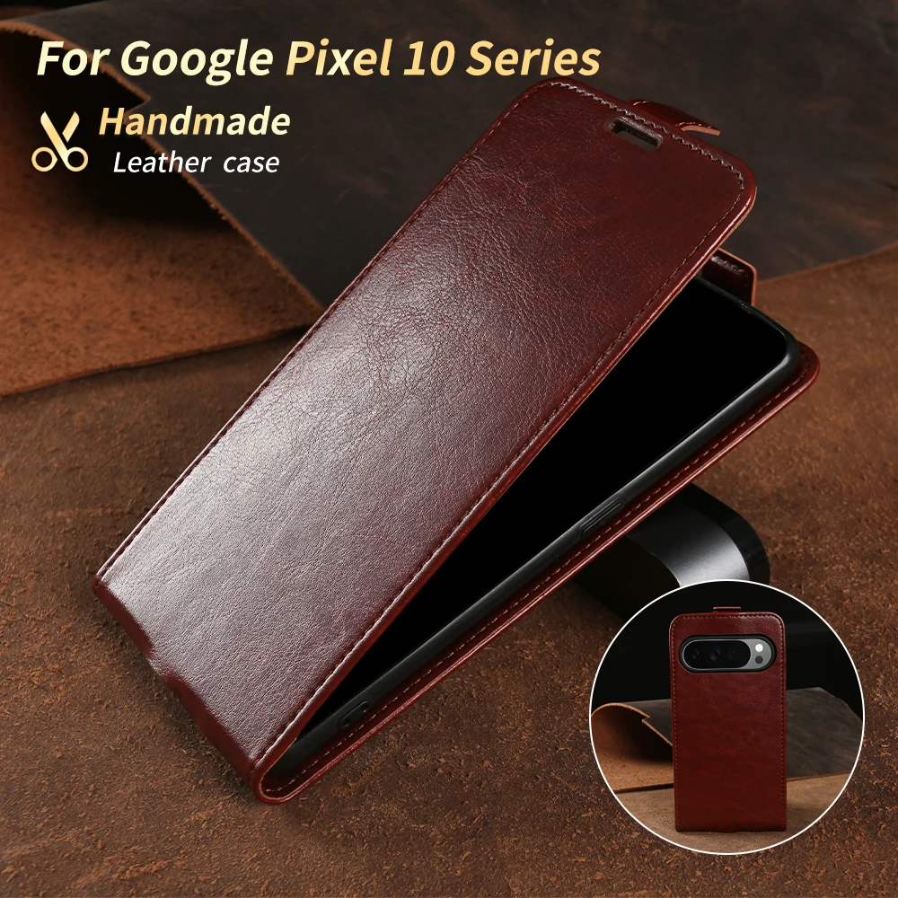 

For Google Pixel 10 9 8 7 6 Pro XL 7A 8A Luxury Leather Shockproof Phone Case for Pixel 10 9 Pro Cards Slot Soft TPU Cover Funda